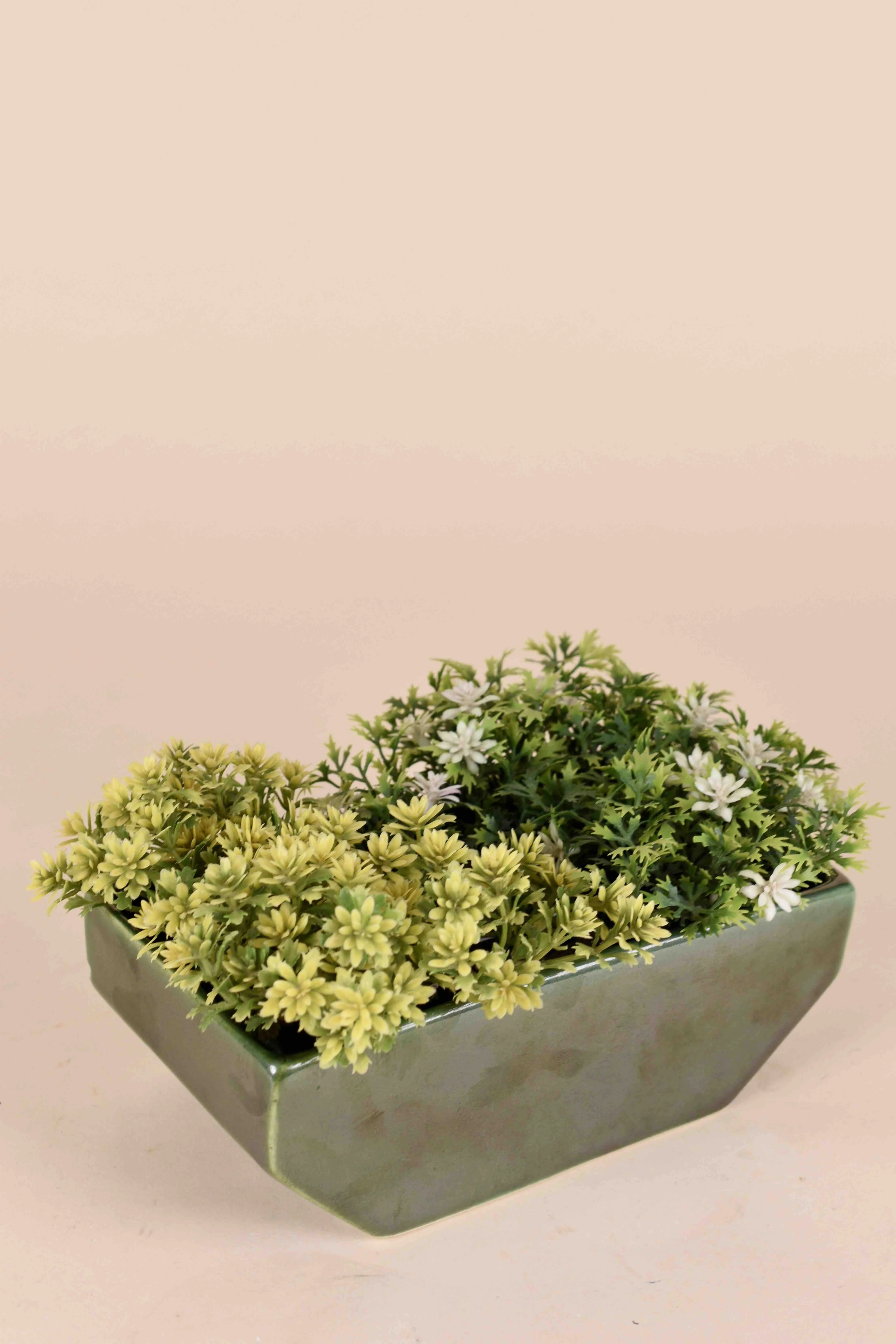 Classic Ceramic Planter Set of 3 (3" Dia)